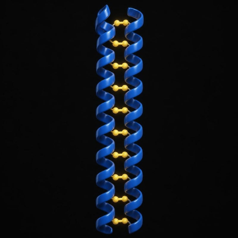 Bonds hold the strand rigid